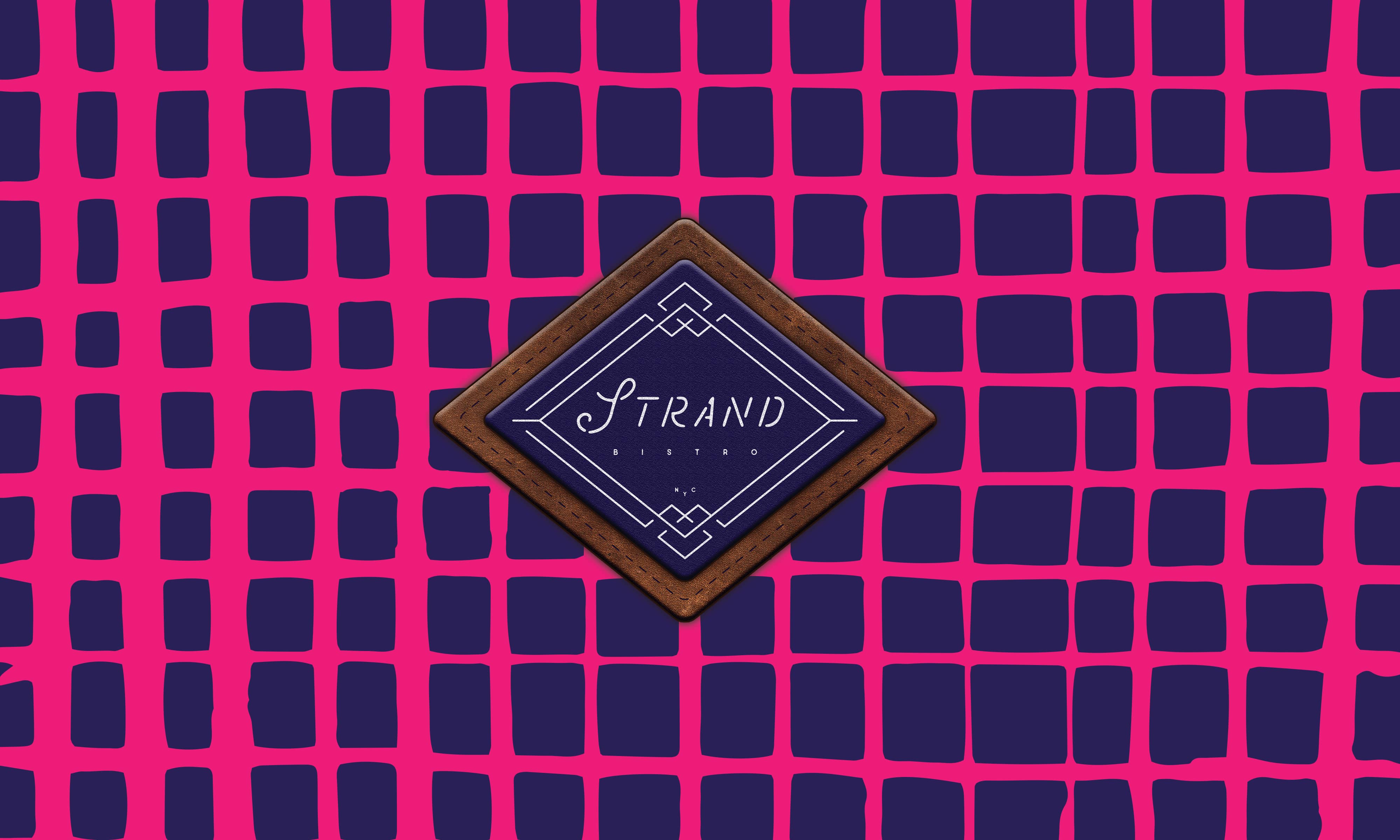 Strand Bistro NYC pattern